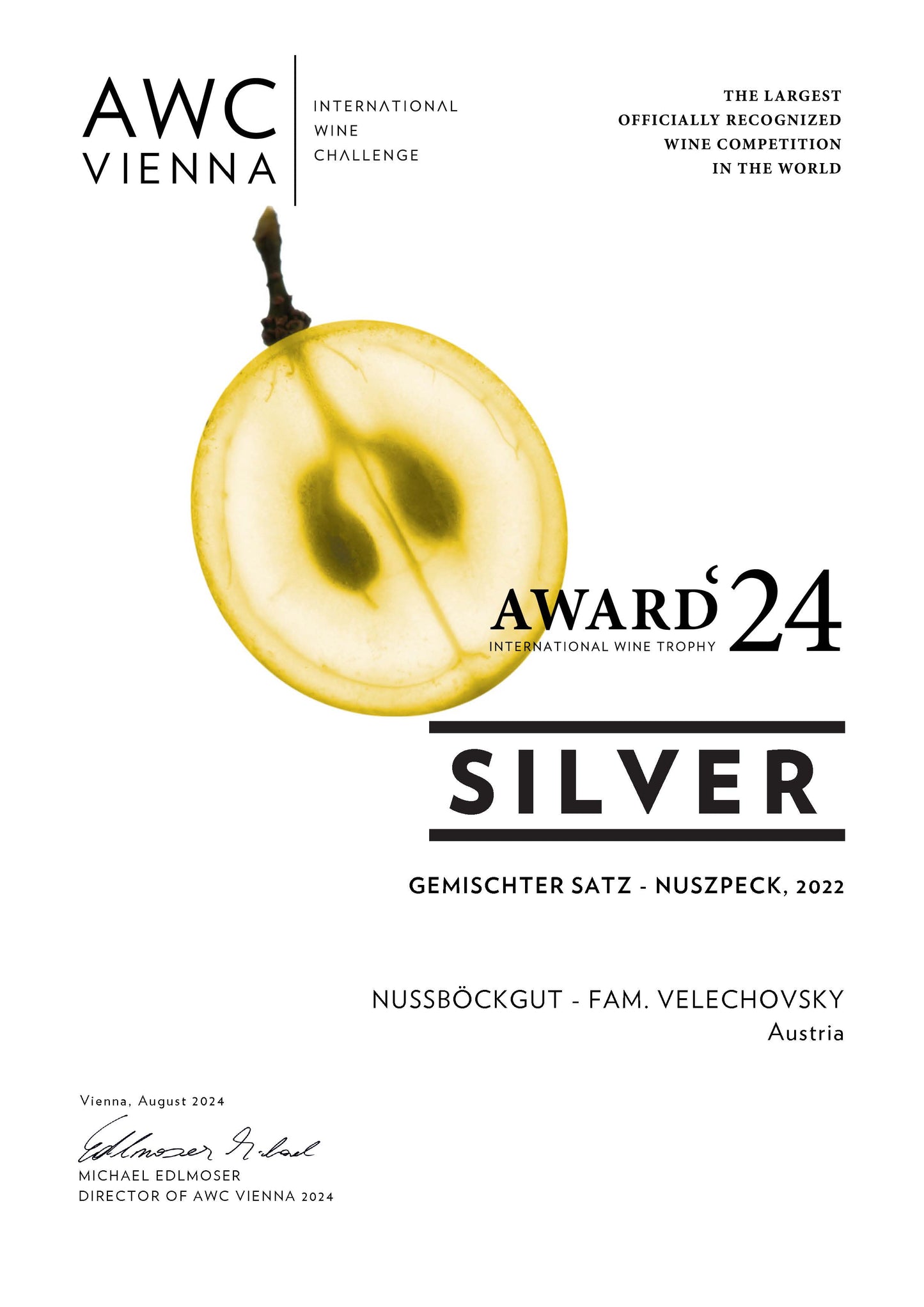 GEMISCHTER SATZ - NUSZPECK